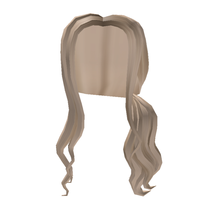 Category Hair Accessories Roblox Wikia Fandom - brunette blonde messy ponytail roblox