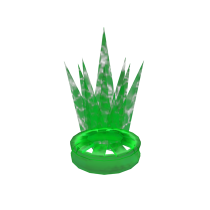 Catalog Green Ice Crown Roblox Wikia Fandom - green bloxxer roblox