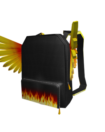 Phoenix Backpack Roblox Wiki Fandom - roblox backpack png