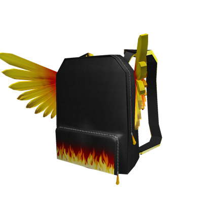 Catalog Phoenix Backpack Roblox Wikia Fandom - backpack ids roblox