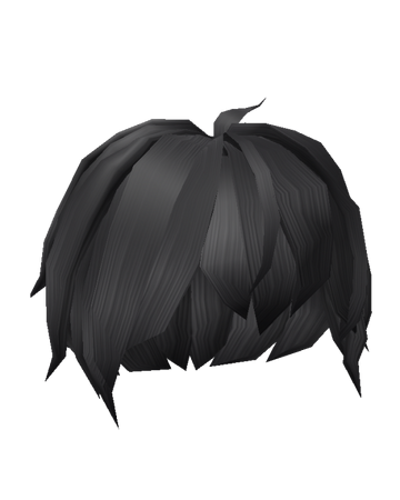 Catalog Anime Boy Hair In Black Roblox Wikia Fandom I just wanted to make it so you customize the color but roblox was like nope! catalog anime boy hair in black