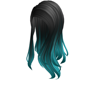 Popular Girl Blue & Black Hair - Roblox