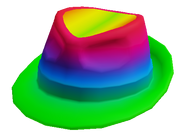 Rainbow Fedora Original