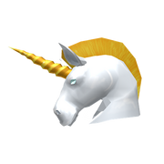 White Unicorn Helm