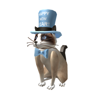 Catalog New Years Kitty Roblox Wikia Fandom - roblox cat hat