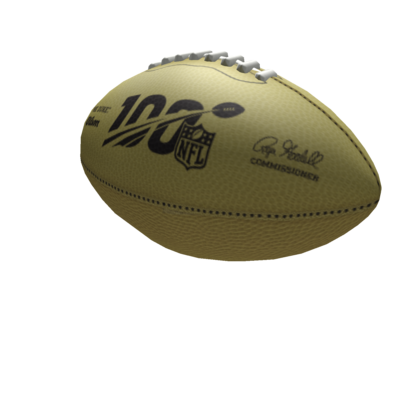 Catalog Golden Football Roblox Wikia Fandom - roblox nfl 2 football