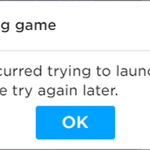 Error Roblox Wikia Fandom - roblox something went wrong please try again