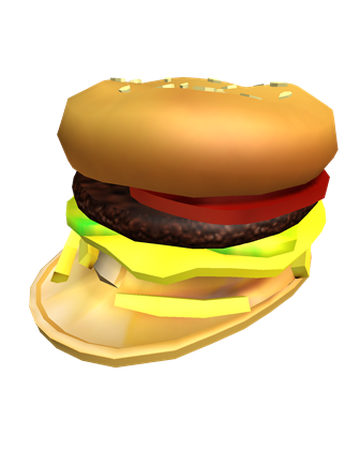 Catalog Burger Safety Helmet Roblox Wikia Fandom - roblox cheese burger how to hack robux easy