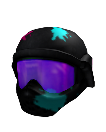 Neon Paintball Mask Roblox Wiki Fandom - black paintball mask roblox