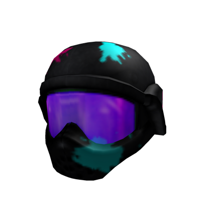 Catalog Neon Paintball Mask Roblox Wikia Fandom - roblox paintball helmet