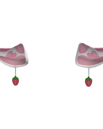 Catalog Strawberry Cow Ears Roblox Wikia Fandom - cow model roblox