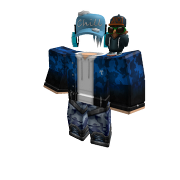 blue hoodie - Roblox