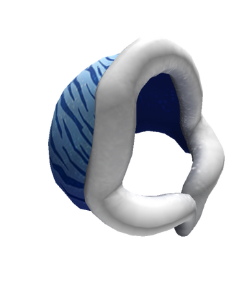 Arctic Blue Fuzzy Tiger Hood Roblox Wiki Fandom - redeem roblox promotions fandom