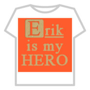 Camisa creada un día después de la muerte de Erik