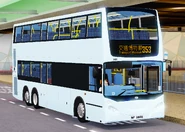 都巴派出Enviro500 (NF9855) 行走353線