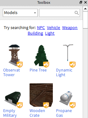 Free model, Roblox Wiki