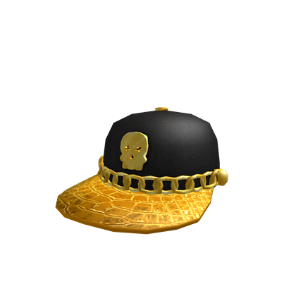 golden spiky bionic eye patch roblox hat roblox