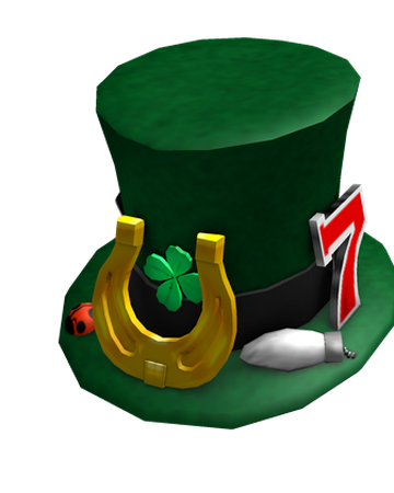The Luckiest Top Hat Roblox Wiki Fandom - green robux top hat toy code
