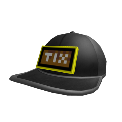 Catalog Tix Baseball Cap Roblox Wikia Fandom - tix roblox hat