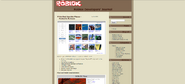 5 апреля 2008[6] года или ранее, логотип (тогда ещё) Roblox был добавлен в верхнюю часть блога. Он оставался таким вплоть до 17 декабря 2011 года.[7]