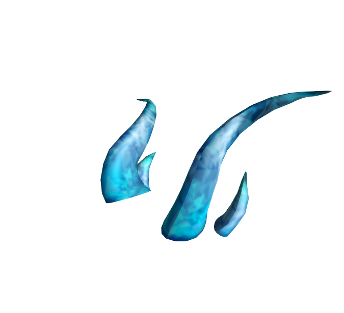 Blue Ice Horns Roblox Wiki Fandom - roblox light blue