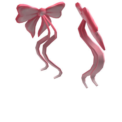 Pink Bow N Ribbons Roblox Wiki Fandom - roblox pink hair texture