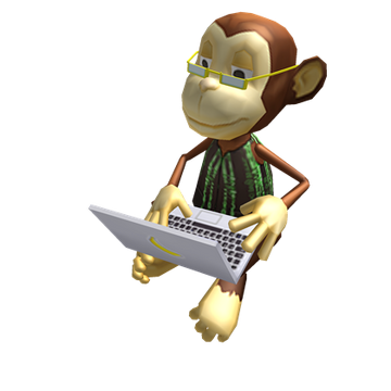 monkey computer png