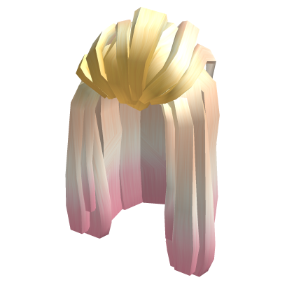 blonde swept hair - Roblox