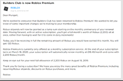 Premium Payouts, Roblox Wiki