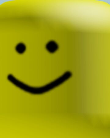 yellow roblox face meme