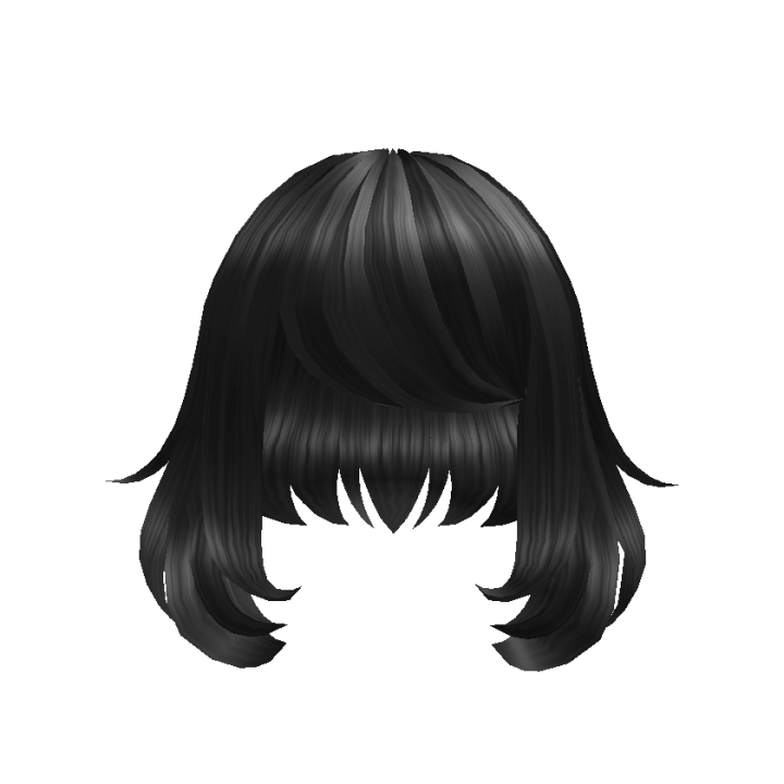 Black Hair - Roblox