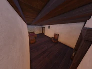 A room in the large house.