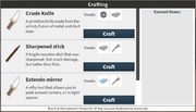 Crafting GUI