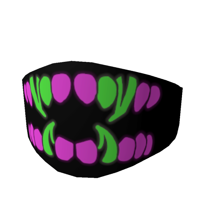 Neon Teeth Roblox Wiki Fandom - teeth roblox id