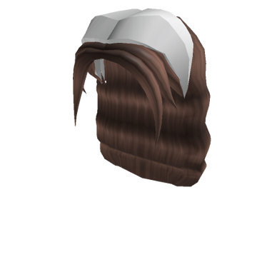 Smooth Wavy Hair w/ Headband - Brown - Roblox