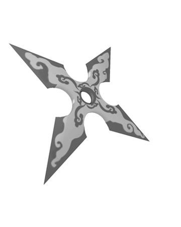 7 Point Silver Throwing Star - Steel Ninja Stars - Steel Shuriken
