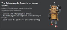 Fórum de desenvolvedores, Roblox Wiki