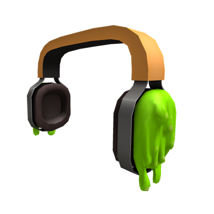 Catalog Nickelodeon Slimed Headphones Roblox Wikia Fandom - roblox headphones code 2017
