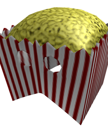 Catalog The Masked Popcorn Enthusiast Roblox Wikia Fandom - code to get popcorn on head roblox avatar