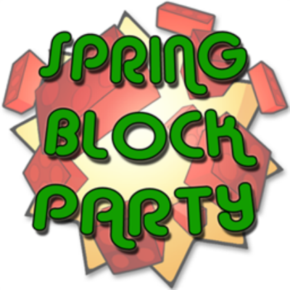 Spring Block Party Roblox Wiki Fandom - roblox green block