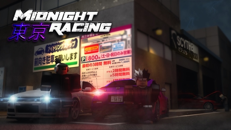 PARECE REAL! O MELHOR JOGO DE CARROS DO ROBLOX (MIDNIGHT RACING TOKYO) 