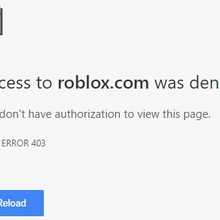 Error Roblox Wikia Fandom - roblox 403 forbidden