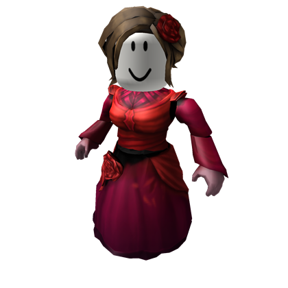 Lady In Red Roblox Wikia Fandom - all red dress girl roblox
