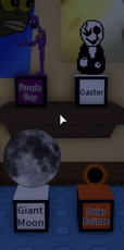 All secret statues shown on screen.