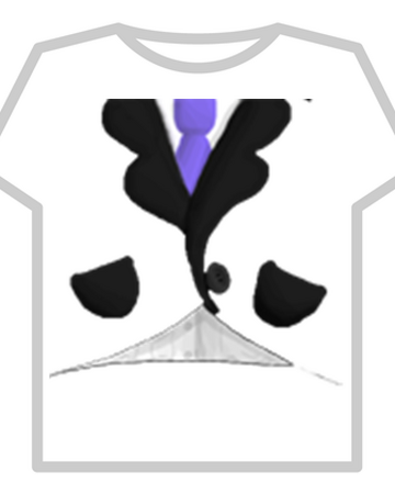 Suit With Purple Tie Roblox Wiki Fandom - tie and suit shirt t shirt roblox