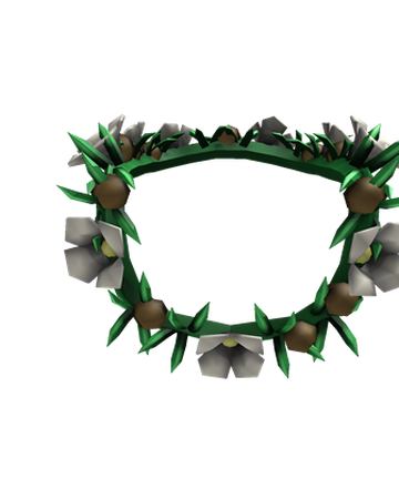 lei roblox flower crown code png image transparent png