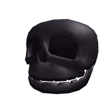 Noir Riddling Skull