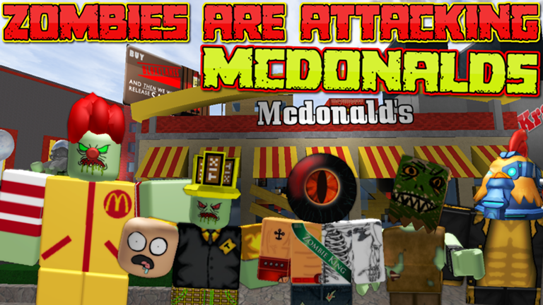 Zombies Are Attacking Mcdonalds 2 Roblox Wiki Fandom - roblox zombies attacking mcdonalds 2