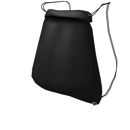 Black Drawstring Bag Roblox Wiki Fandom - roblox string manip