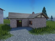 A medium-sized house.